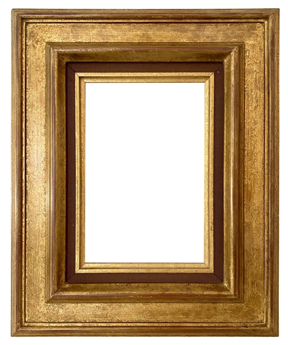 Golden Wood Frame - 24.50 X 16.30 - Ref - 2046