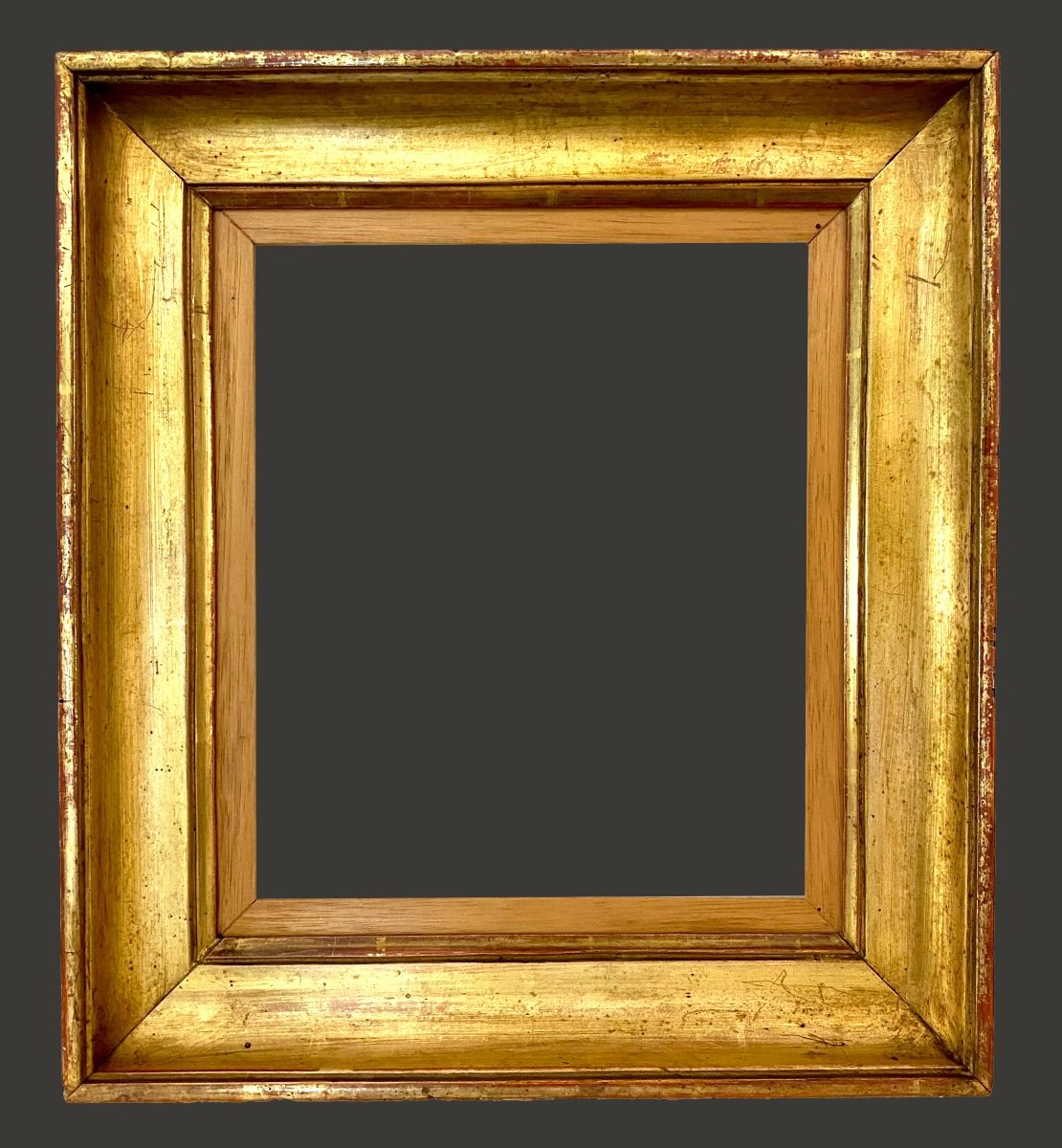 Golden Wooden Frame - 28.50 X 24.00 - Ref - 2070-photo-2