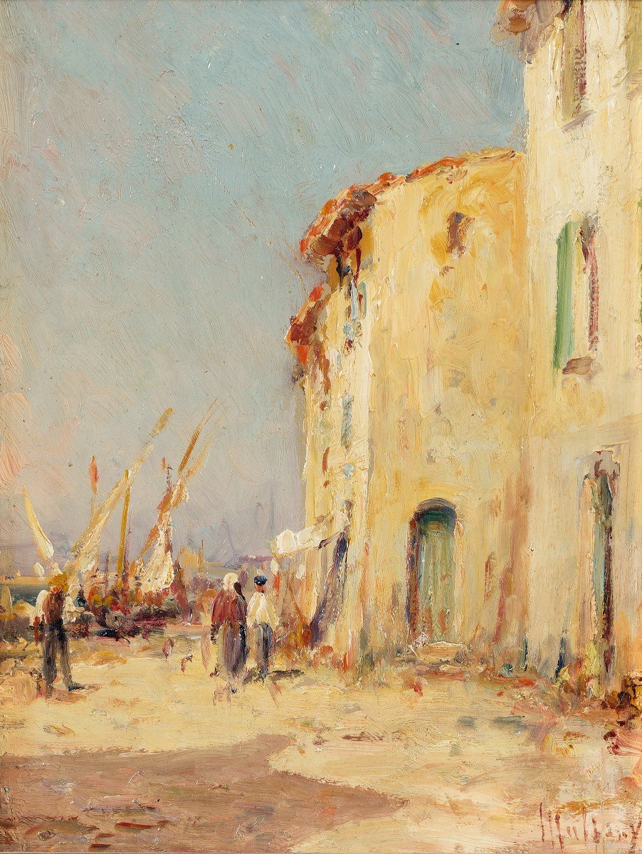 Henry MALFROY, Quai à Martigues