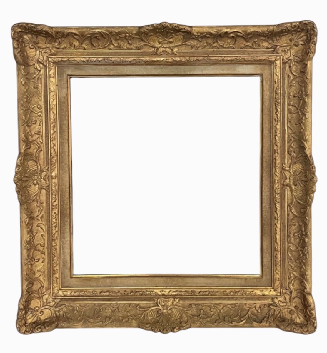 Louis XIV Style Frame - 47.5 X 44.8 Cm - Ref 2072