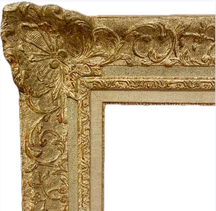 Louis XIV Style Frame 115.9 X 81.1 Cm - Ref 2075-photo-2