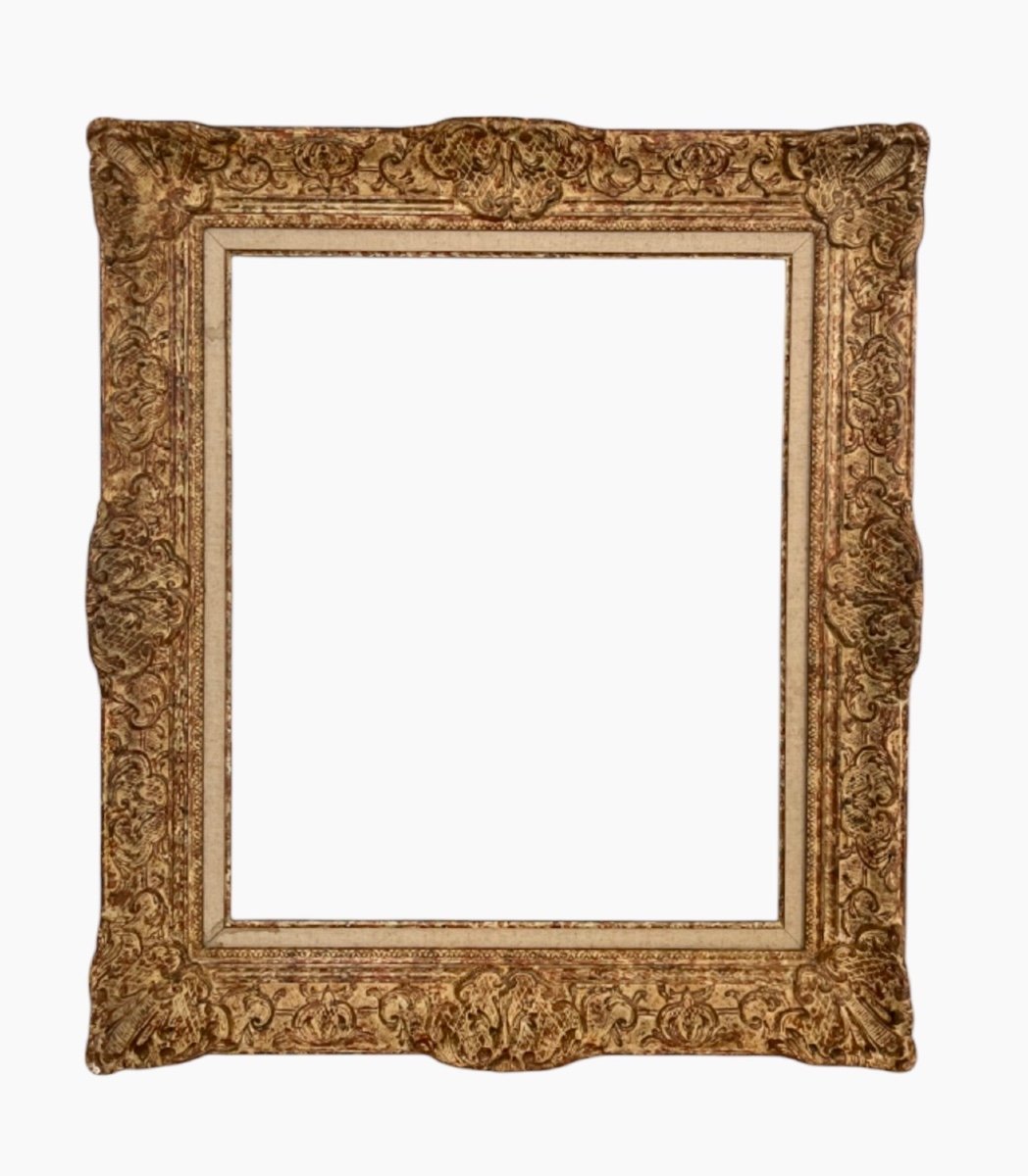 Louis XIV Style Frame - 66 X 55 Cm - Ref - 2146