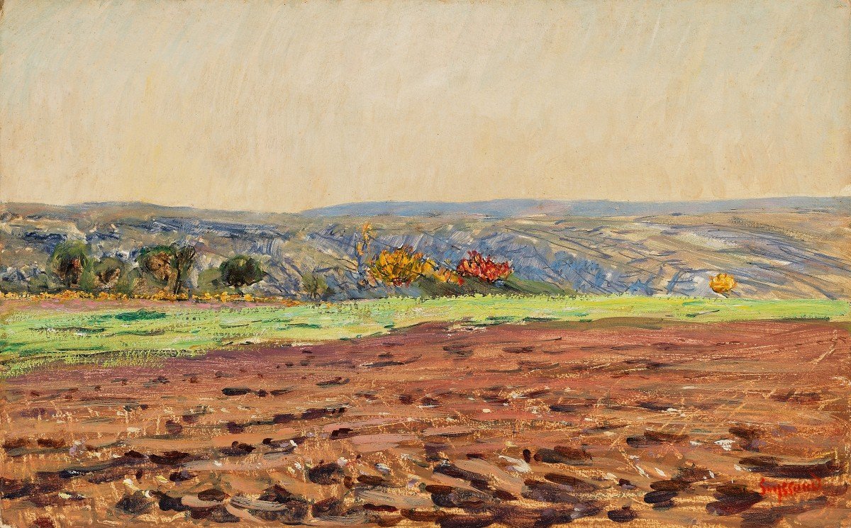 René SEYSSAUD, Terrains Et Collines, Vers 1905