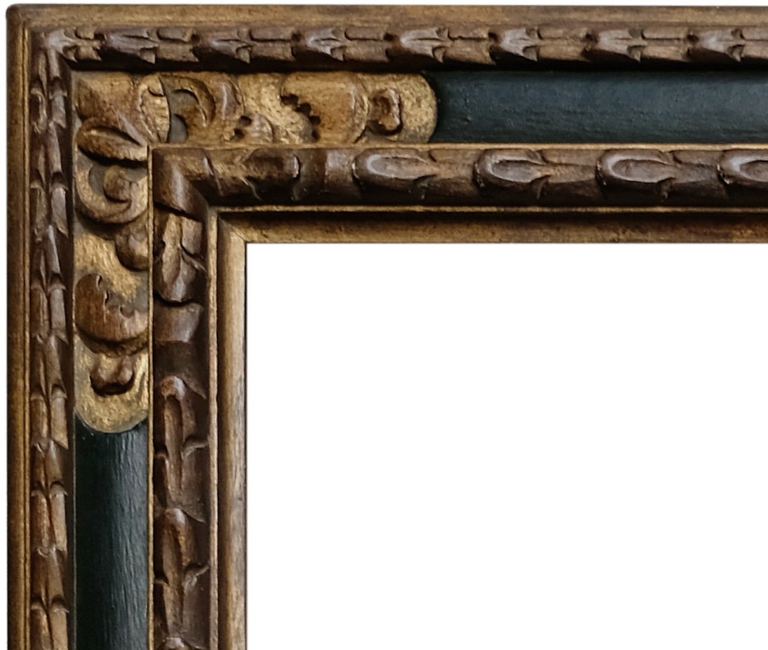 Carved Wood Frame Style Renaissance 105 X 86.5 Ref. 913-photo-2