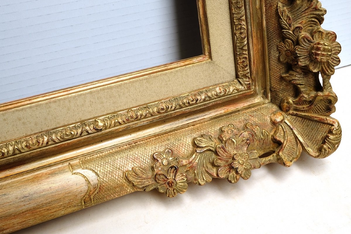 Louis XIV Style Frame -47.2 X 39.3 Cm -ref.1177-photo-2