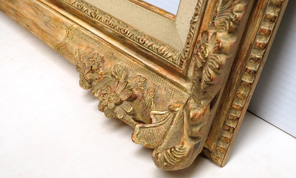 Louis XIV Style Frame -47.2 X 39.3 Cm -ref.1177-photo-3