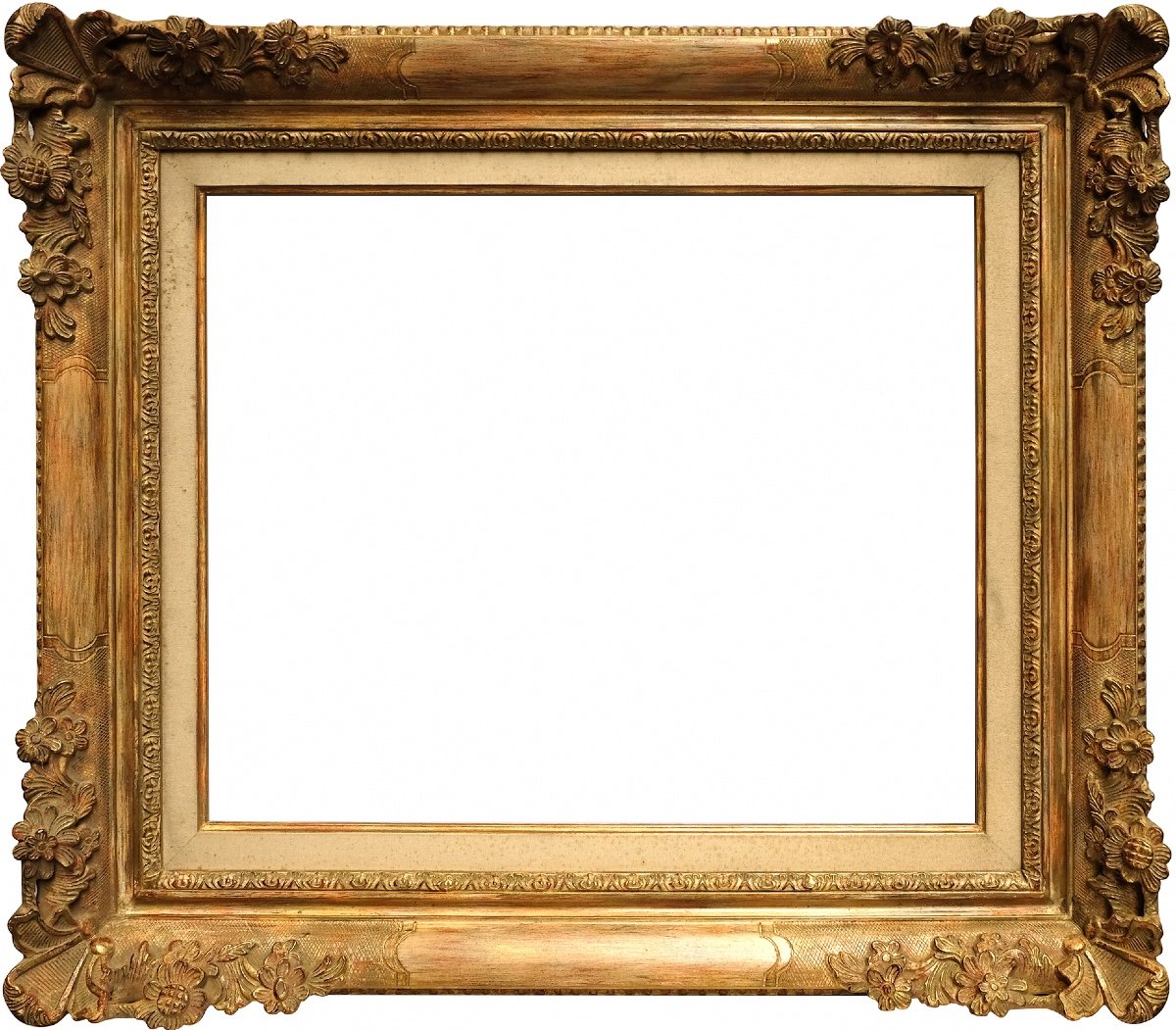 Louis XIV Style Frame -47.2 X 39.3 Cm -ref.1177