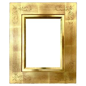 Golden Wood Frame - 22.50 X 16.00 - Ref - 2042