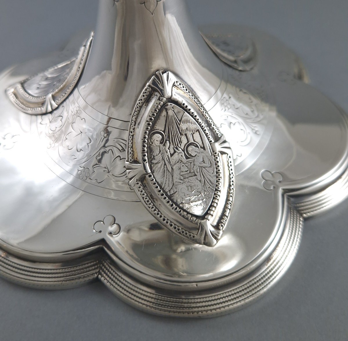 Chalice In Sterling Silver-photo-4