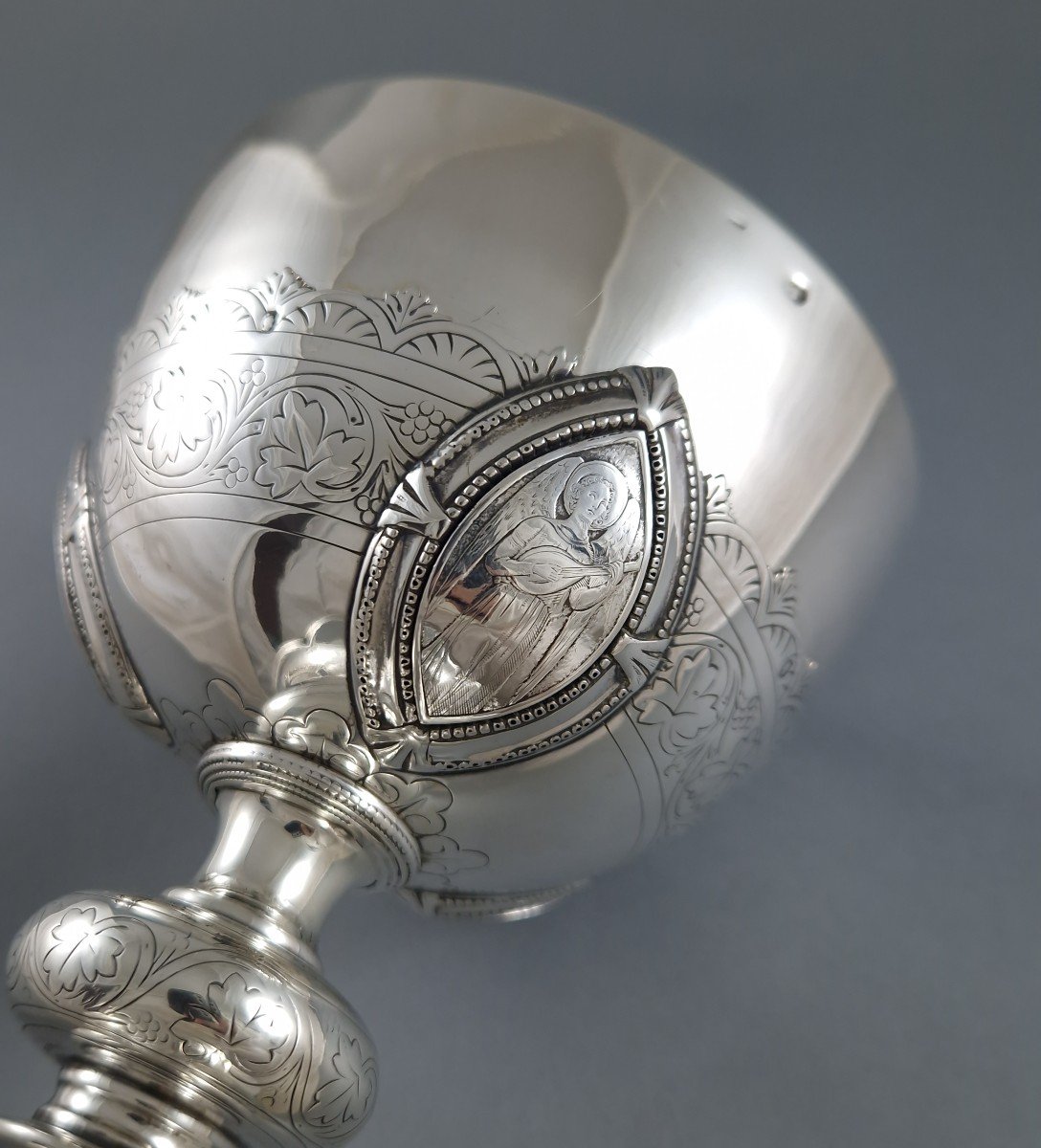Chalice In Sterling Silver-photo-3