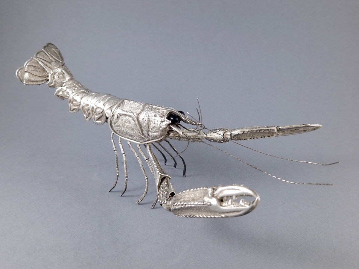 Sterling Silver Articulated Lobster