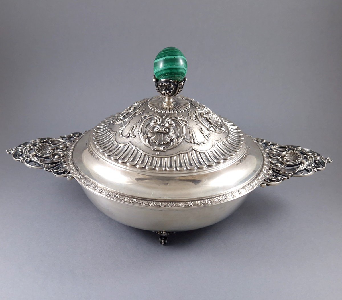 Buccellati - Vegetable Dish In Sterling Silver-photo-2