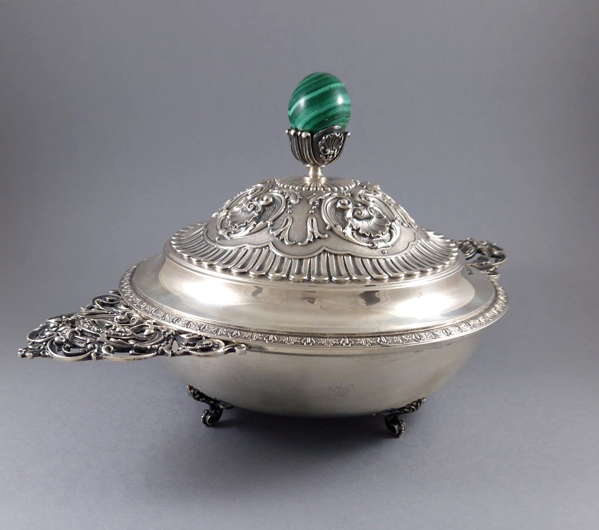 Buccellati - Vegetable Dish In Sterling Silver-photo-1