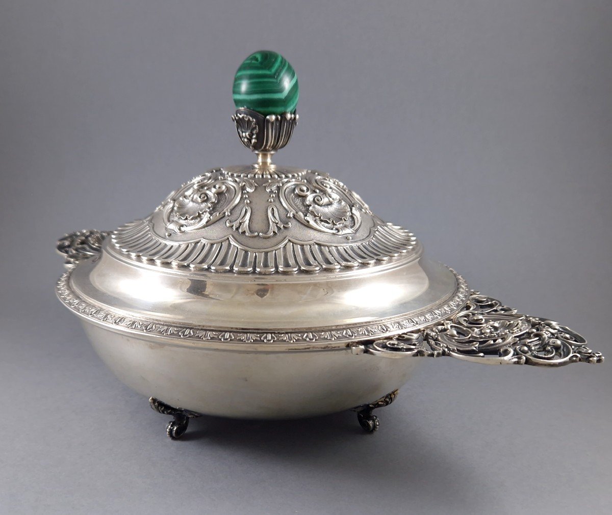 Buccellati - Vegetable Dish In Sterling Silver-photo-3