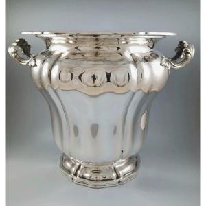 Solid Silver Champagne Ice Bucket