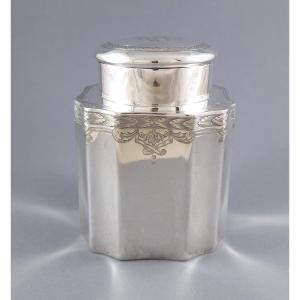 Solid Silver Tea Box