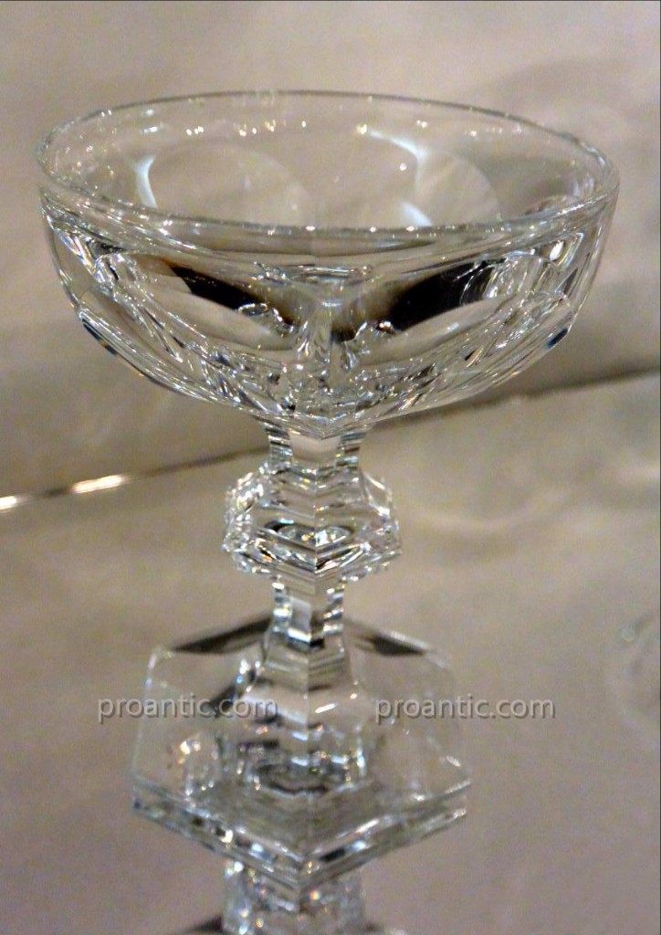 Baccarat  Modèle Harcourt 12 Coupes à Champagne-photo-4