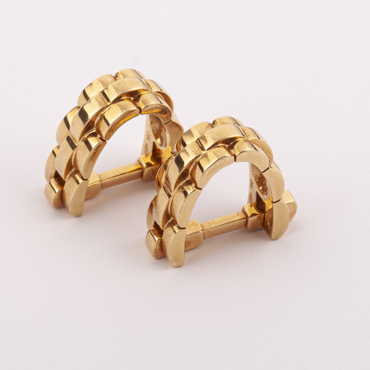 18k Gold Cartier Cufflinks
