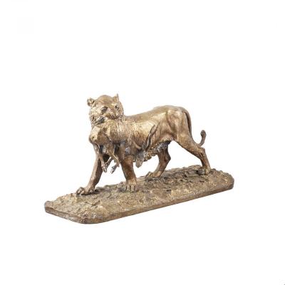 Sculpture Animalière d'un Lion