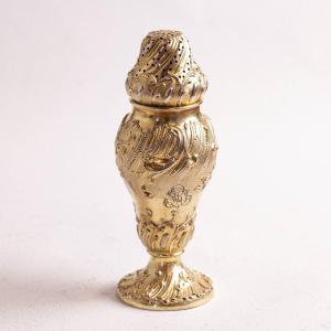 French Silver Sugar Caster In Rococo Style