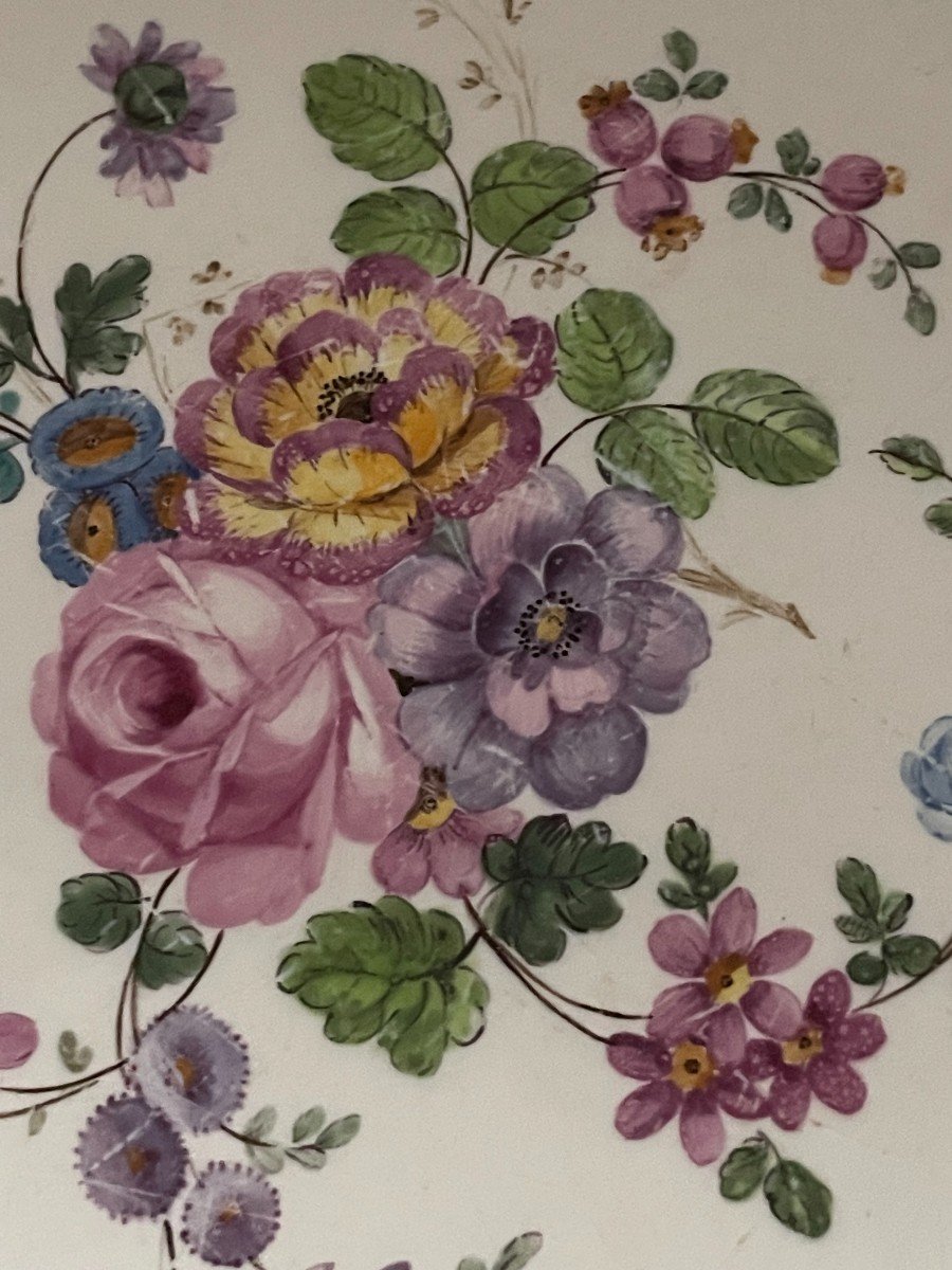 Chantilly Plate Flowers-photo-3