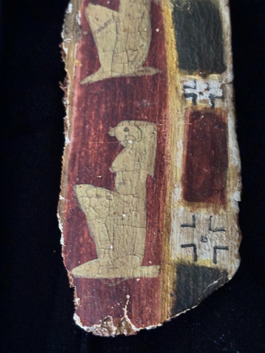 Fragment De Cartonnage Egypte-photo-3