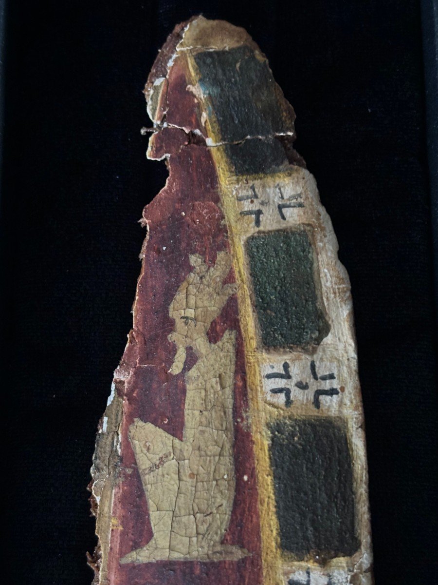 Fragment De Cartonnage Egypte-photo-2