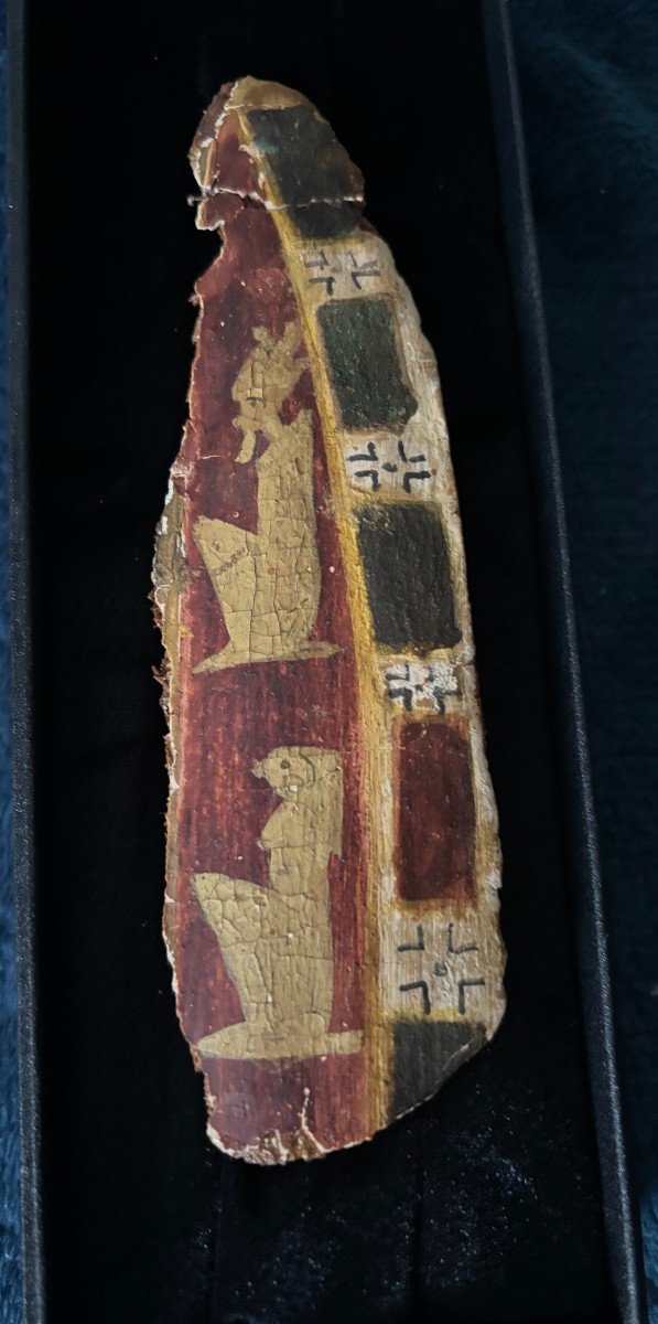 Fragment De Cartonnage Egypte