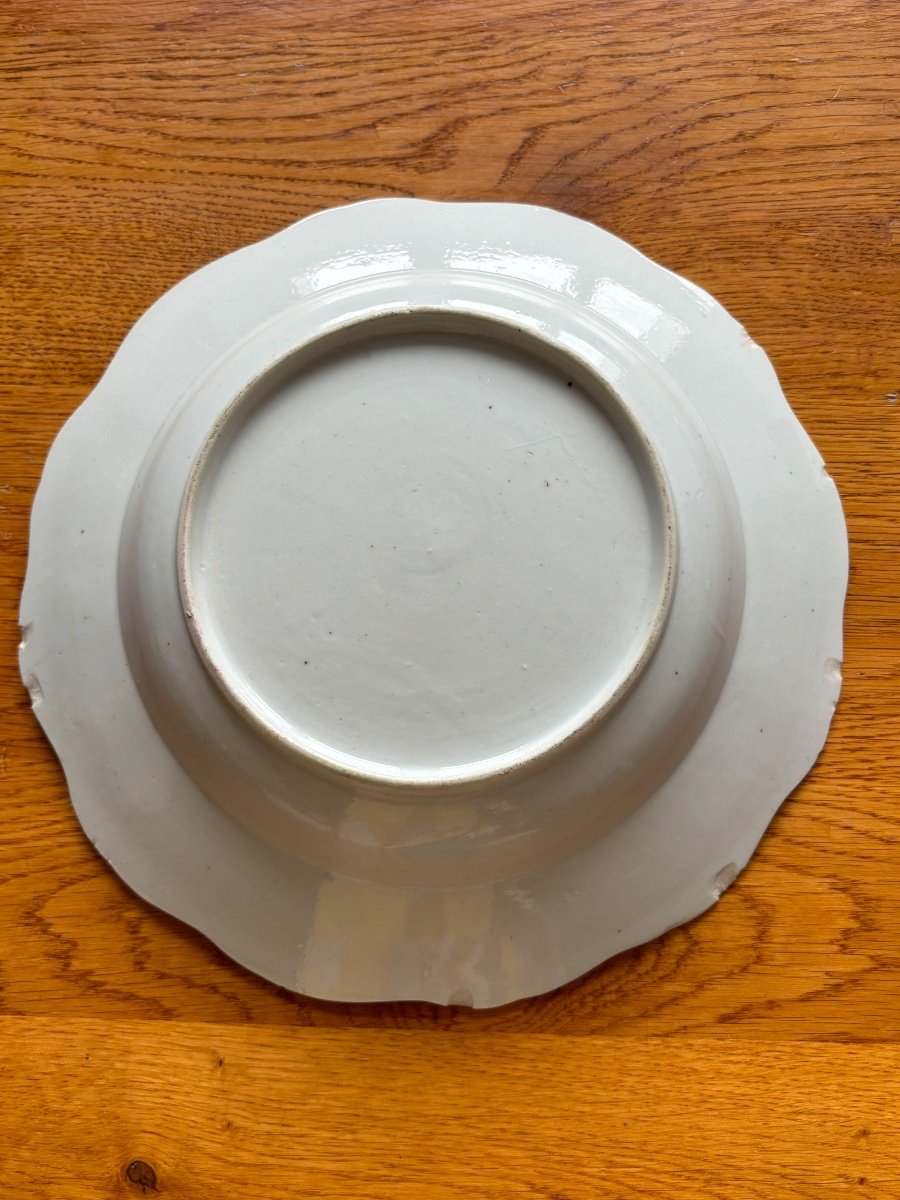 Assiette Porcelaine Compagnie Des Indes 18e-photo-1