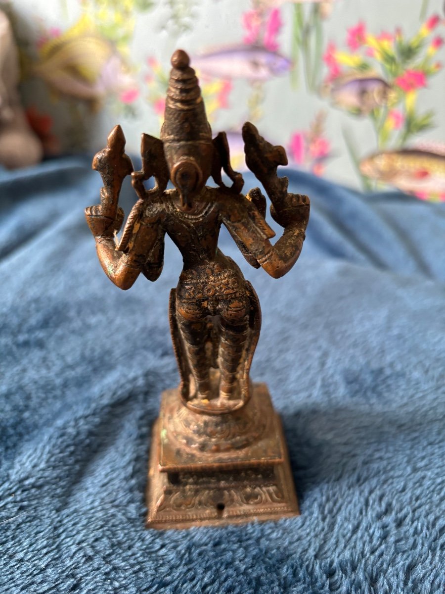 Parvati Standing Bronze -photo-4