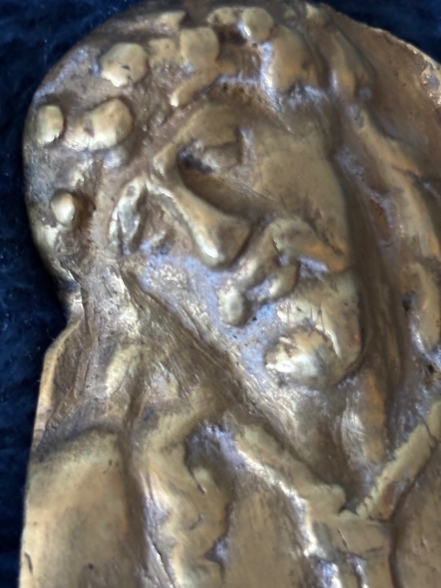 Bronze Plaque. XVIII-photo-3