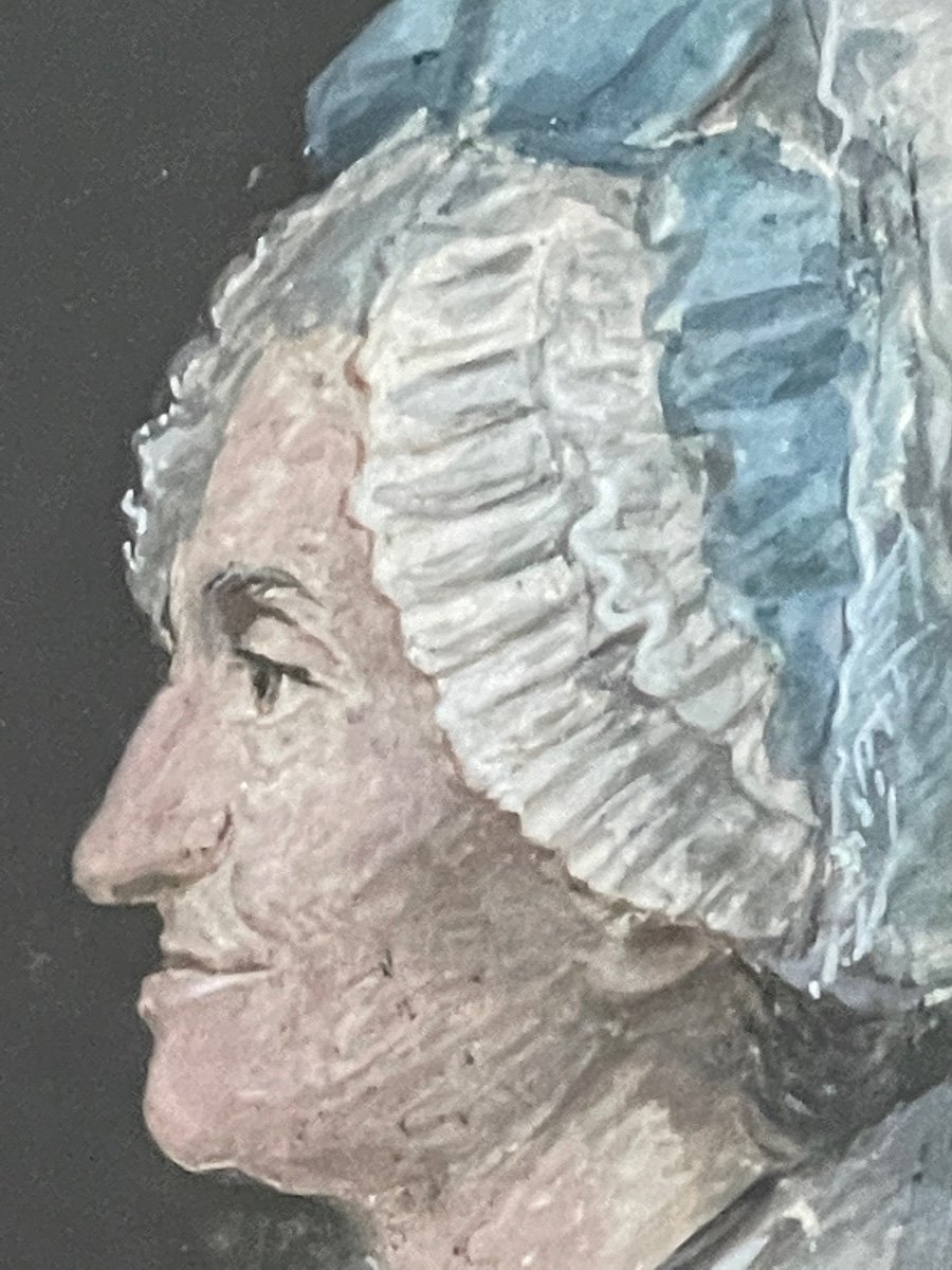 Miniature Portrait Of Woman In Bonnet-photo-4