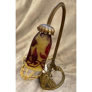 Lampe Galle   Coccinelle  1900
