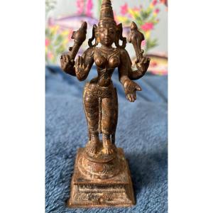 Parvati Standing Bronze 