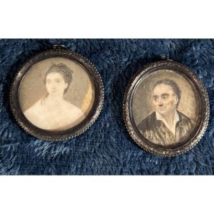 Two Miniature Portraits 