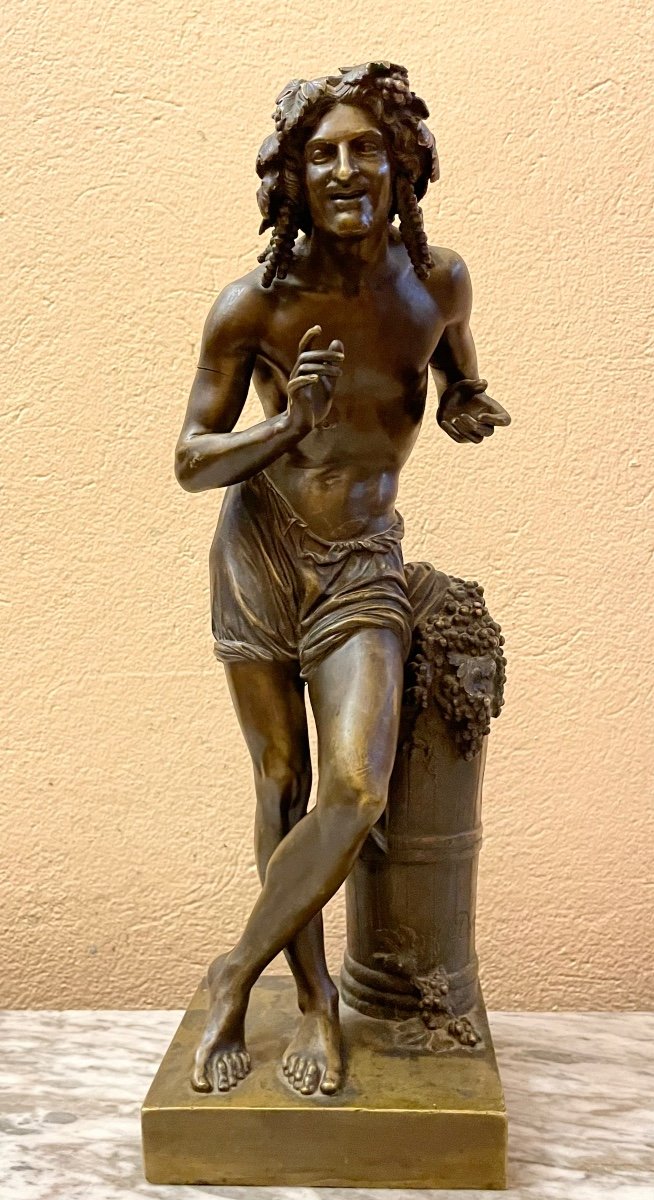 Sculpture En Bronze Par Duret