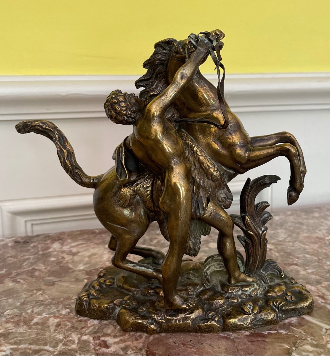 “horse Of Marly” In Bronze 