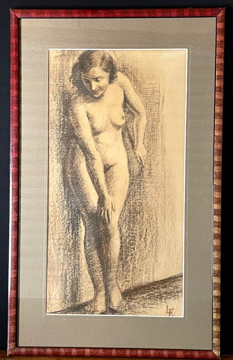 Original Nude Drawing “french School”