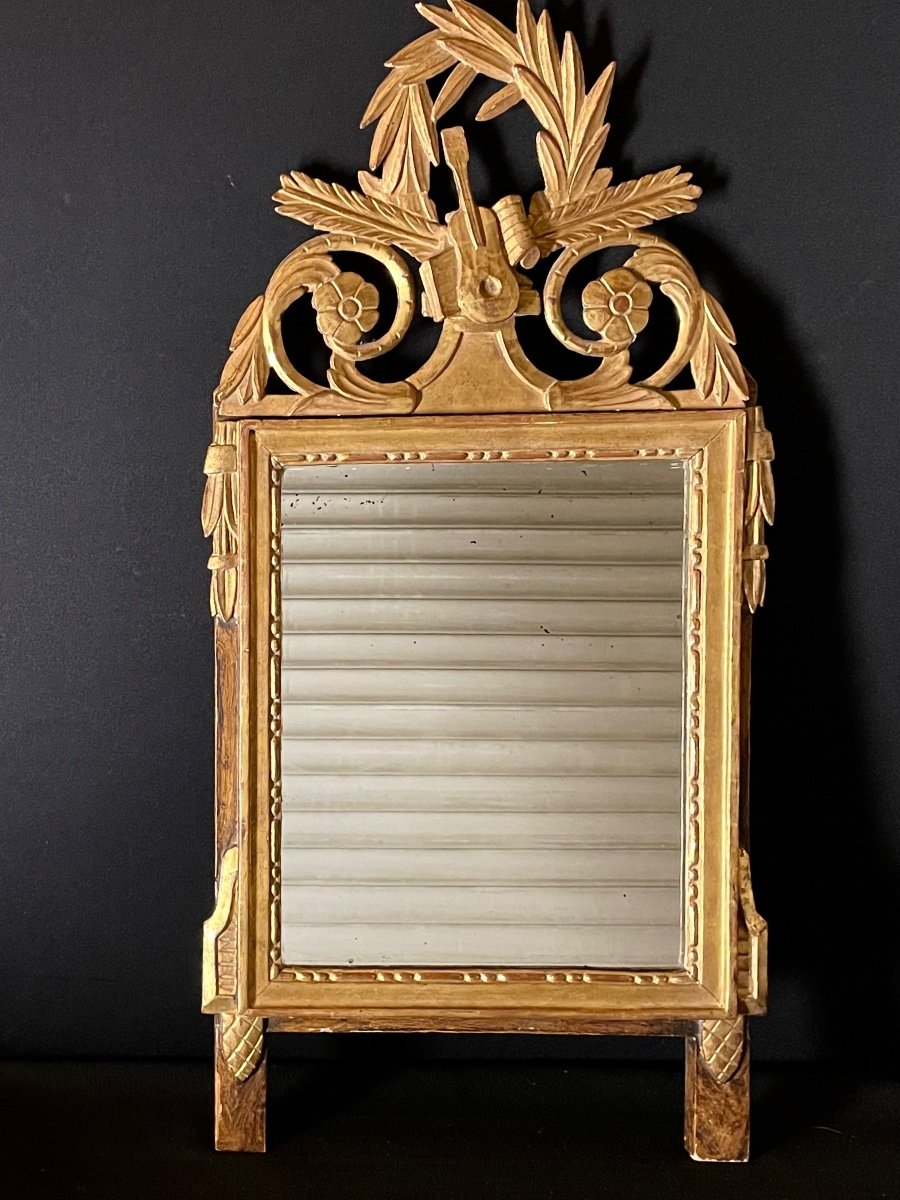 Miroir Style L XVI Bois Doré 