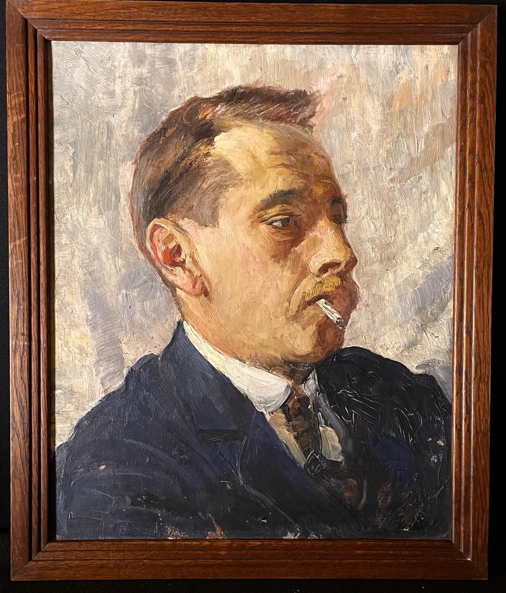 « portrait D’homme » Tableau 