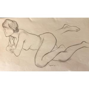 Original Drawing By Maurice Stoppani 