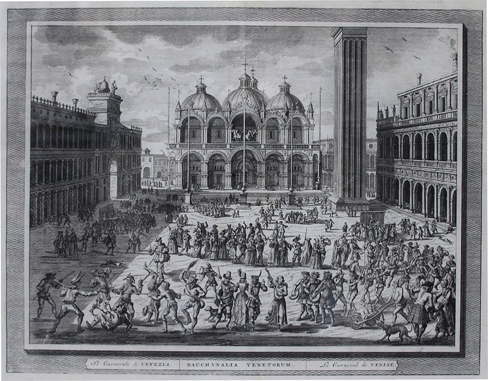 Pieter Van Der Aa (1659-1733) The Carnival Of Venice-photo-2