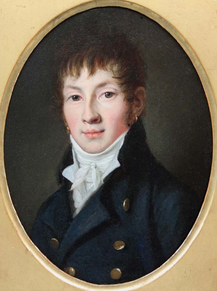 Portrait Of A Young Gentleman By Louis Léopold Boilly (1761-1845), Attr.to-photo-2