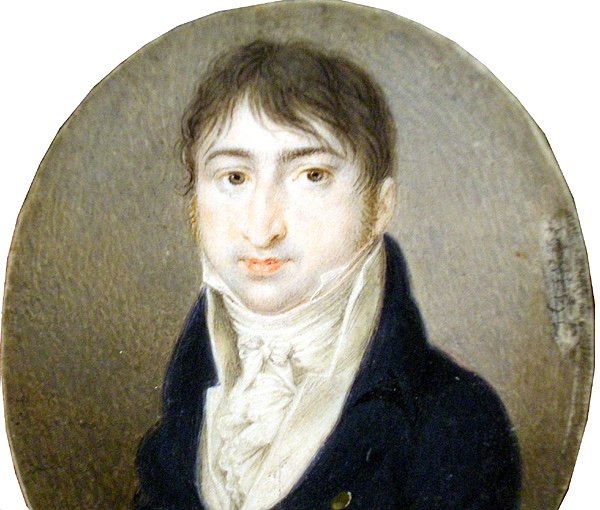 Josef Grassi (1755-1838) Potrait Miniature De F.j. Beschorz, l'Acteur De La Cour Berlin-photo-3