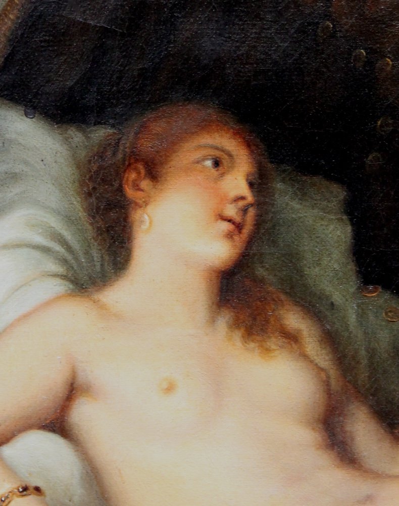 Danaë par Tizian  (1488-1576), après-photo-1