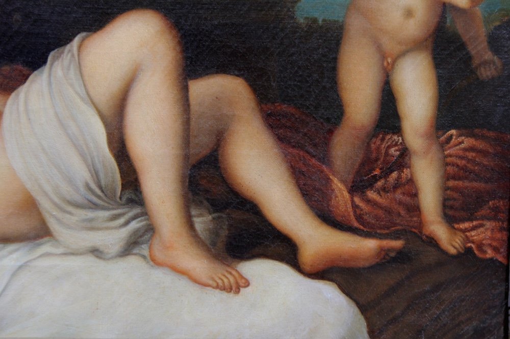 Danaë par Tizian  (1488-1576), après-photo-6