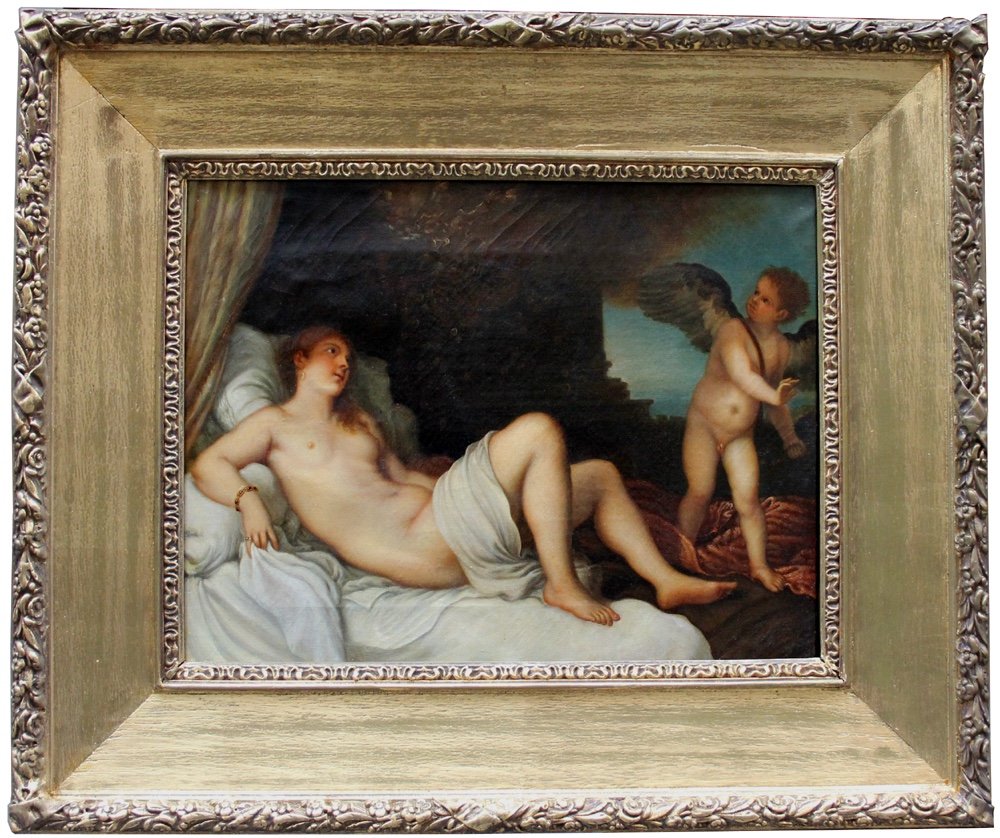 Danaë par Tizian  (1488-1576), après