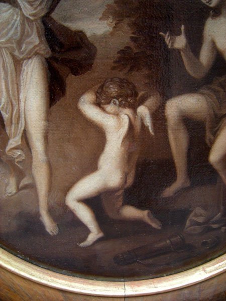 Angelica Kauffmann (1741-1807), attribut. Une Paire de peintures allégoriques-photo-5