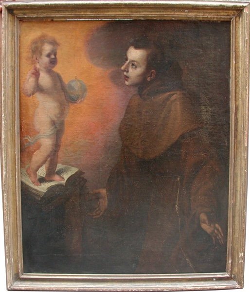 The Vision Of Saint Francis By José De Sarabia (spanisch, 1608 - 1669), Attributed 