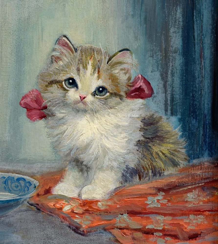 Minor Mignon By Meta Plückebaum (german, B. 1876)-photo-3